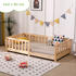 ecoMI Kinderbett mit Rausfallschutz 80x160cm