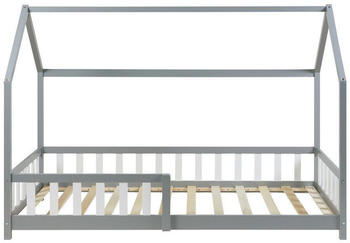 en.casa Hesel 90x200cm grau