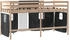 vidaXL Kinderhochbett 90x190cm (3206973)