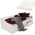 Juskys Nalu 90x200cm mit Matratze und Schubladen