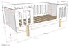 Vipack Smile 70x140cm weiß (SMPB7114)
