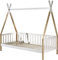 Vipack Kinderbett "Tipi, mit Querstange in Zelt-Optik, Kiefer massiv" B/H/T ca.