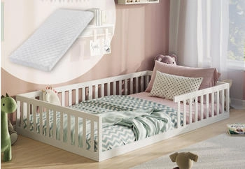 Kids Collective Kinderbett Montessori 120 x 200 cm K5491 white