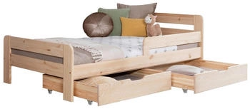 Mid.you Bett Bennet mit Schubkasten 120x200 cm natur