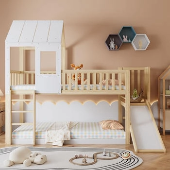 Merax Etagenbett 90x200cm für 2 Kinder