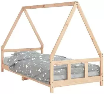 vidaXL Kinderbett 90x200 cm Massivholz Kiefer (834453)