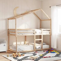vidaXL Dach f&uuml;r Kinderbett 213x85,5x144,5 cm Massivholz Kiefer