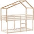 vidaXL Dach für Kinderbett 213x85,5x144,5 cm Massivholz Kiefer (846937)