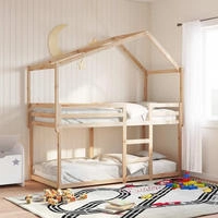 vidaXL Dach f&uuml;r Kinderbett 203x80,5x142 cm Massivholz Kiefer