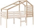 vidaXL Dach für Kinderbett 198x87x113 cm Massivholz Kiefer (846873)