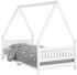 vidaXL Kinderbett Weiß 90x190 cm Massivholz Kiefer (834508)