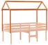 vidaXL Dach für Kinderbett Wachsbraun 217x95,5x159cm Massivholz Kiefer (846960)