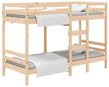 vidaXL Etagenbett ohne Matratze 90x190 cm Massivholz Kiefer (3139839)