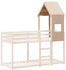 vidaXL Dach für Kinderbett 55x99x139,5 cm Massivholz Kiefer (846891)