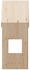 vidaXL Dach für Kinderbett 55x99x139,5 cm Massivholz Kiefer (846891)
