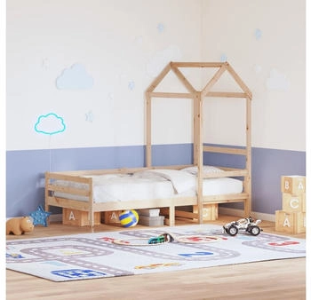 vidaXL Dach für Kinderbett 98x70x176,5 cm Massivholz Kiefer (846991)