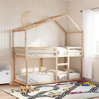 vidaXL Dach f&uuml;r Kinderbett 203x95,5x142 cm Massivholz Kiefer