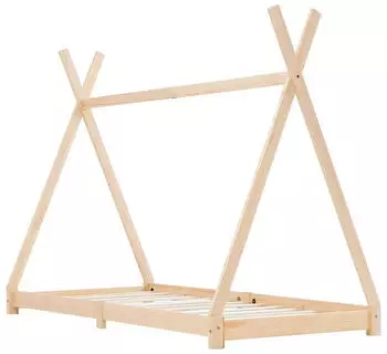 vidaXL Kinder-Bettgestell Massivholz Kiefer 70 x 140 cm (283355)