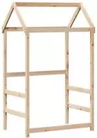 vidaXL Dach f&uuml;r Kinderbett 118x70x176,5 cm Massivholz Kiefer