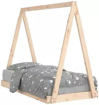 vidaXL Kinderbett 70x140 cm Massivholz Kiefer (834525)