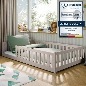 Kids Collective Bodenbett 120x200 cm Kaschmir