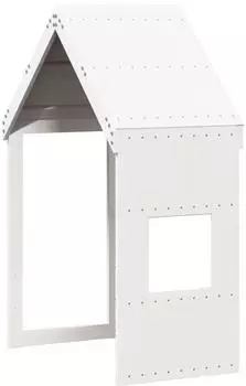 vidaXL Dach für Kinderbett Weiß 55x84x132 cm Massivholz Kiefer (846895)
