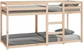 vidaXL Etagenbett 80x200 cm Massivholz Kiefer (821649)