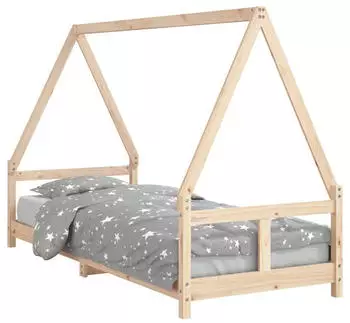 vidaXL Kinderbett 80x200 cm Massivholz Kiefer (834450)