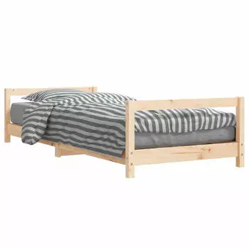 vidaXL Kinderbett 80x200 cm Massivholz Kiefer (834390)