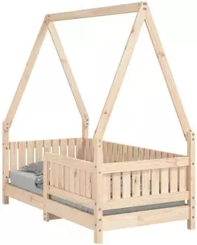 vidaXL Kinderbett 70x140 cm Massivholz Kiefer (834501)