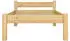 Erst-Holz Futonbett Einzelbett Kiefer Massivholz 80x200 mit Rollrost (60.36-08)
