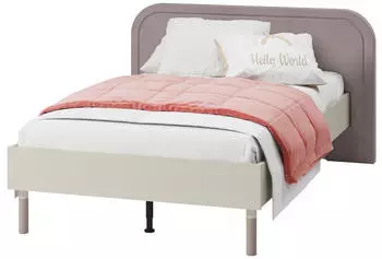 Mirjan24 Harmony 120 Jugendbett mit Lattenrost, 120x200cm, Metallfüße (HR09)
