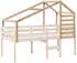 vidaXL Dach für Kinderbett 188x97x113 cm Massivholz Kiefer (846879)