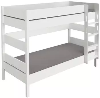 Paidi Tiago Etagenbett mit Leiter 90x200cm, kreidewei&szlig;