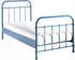 Vipack New York Metallbett 90x200cm, Blau (New York)