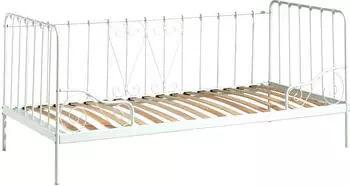 Vipack Alice Kabinenbett 90x200cm Metall, Wei&szlig;