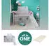 Homestyle4u Hochbett 90x200 Weiß Kiefer mit Rutsche und Tunnel (2769)