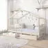 Idimex Elea Hausbett 90x200cm Kiefer Massivholz mit 2 Schubladen (ELEA)