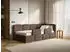 Selsey Cloudy Kinderbett 90x200 Rausfallschutz Samt Braun (Cloudy)
