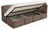 Selsey Cloudy Kinderbett 90x200 Rausfallschutz Samt Braun (Cloudy)