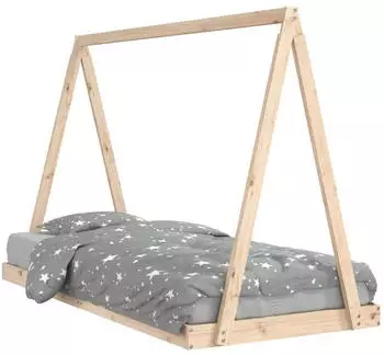 vidaXL Kinderbett 90x200 cm Massivholz Kiefer (834537)