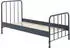 Vipack Bronxx Jugendbett Einzelbett 90x200cm pulverbeschichtet, blau (98631716)