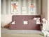 Selsey Fanko Kinderbett 90x200cm mit Rausfallschutz, Matratze, Plüsch, Rosa