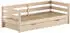 Vipack Margrit Daybett mit Bettschublade, Massivholz, weiß, 90x200cm