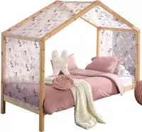 Vipack Hausbett "Dallas" Made in Europe, wahlweise mit Bettschublade oder