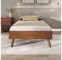 Idimex Futonbett KARRI Massivholz Kiefer Kastanie 90x200cm