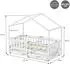 ML-Design Hausbett 80x160cm Kiefernholz, 2 Schubladen, mit Matratze (490018261)