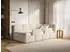 Selsey Cloudy Kinderbett 120x200cm Bouclé Hellbeige mit Bettkasten und Rausfallschutz (CLOUDY)