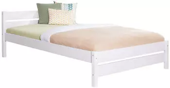 Ticaa Bora Doppelbett Kiefer massiv, wei&szlig;, 140x200cm (000406001306)