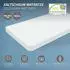 ML-Design Hausbett Kinderbett 90x200cm mit Matratze, Rausfallschutz, Lattenrost, Kiefernholz, Natur